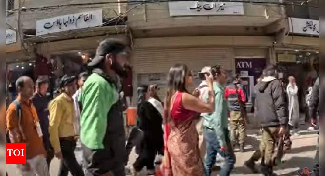 Men armed with AK-47s: Viral video shows 'spy' Jyoti Malhotra's 'security' in Lahore