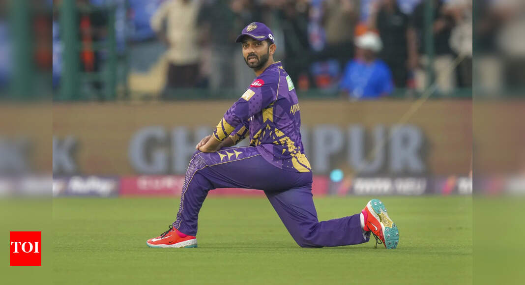 ‘Not written anywhere…’: Virender Sehwag blasts KKR captain Ajinkya Rahane | Cricket News – Times of India ‘Not written anywhere…’: Virender Sehwag blasts KKR captain Ajinkya Rahane | Cricket News – Times of India