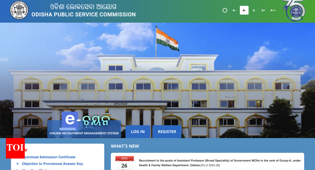 OPSC Assistant Professor Recruitment 2025: Application process begins, register online by this date
