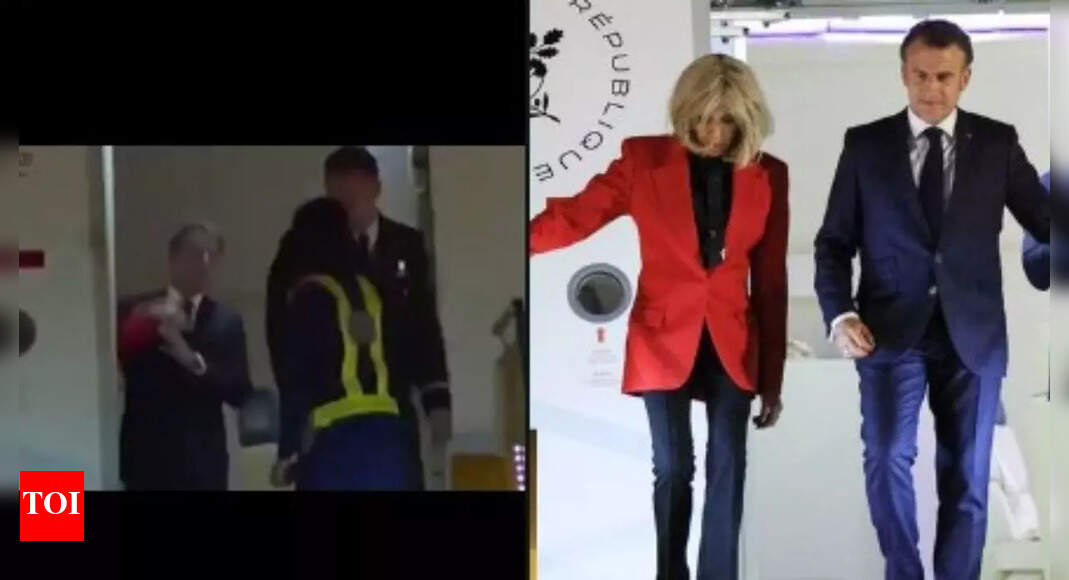 Macron's office dismisses viral video of wife slapping him, says it was a 'moment of togetherness'
