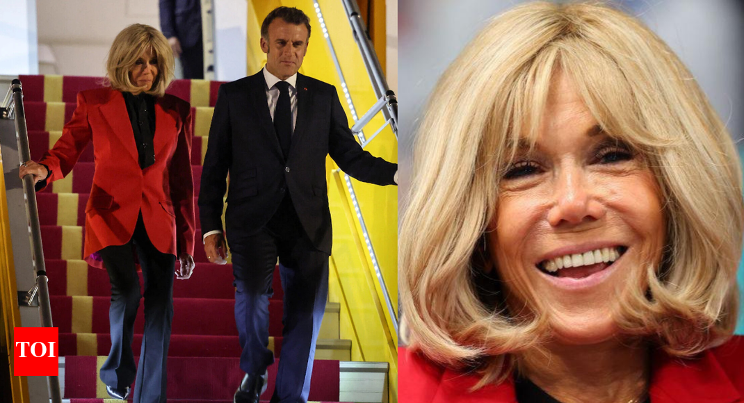 Siapakah Brigitte Macron? Ibu Negara Prancis yang diduga menampar suaminya, Emmanuel Macron | Berita Dunia - Times India