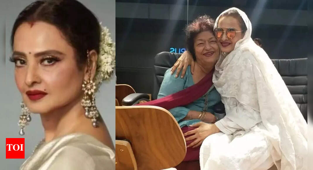Rekha cried when Saroj Khan confronted her