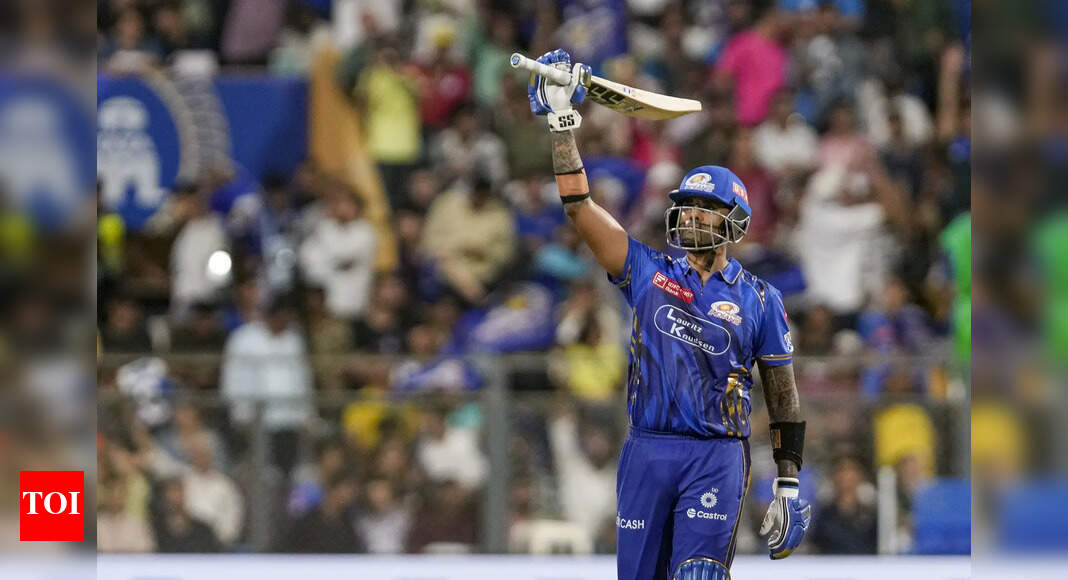 Suryakumar Yadav surpasses Sachin Tendulkar's IPL record for Mumbai Indians