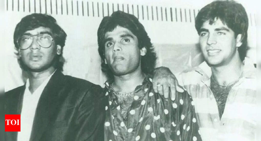 Suniel reacts to Ajay calling him and Akshay '2 doodhwale'
