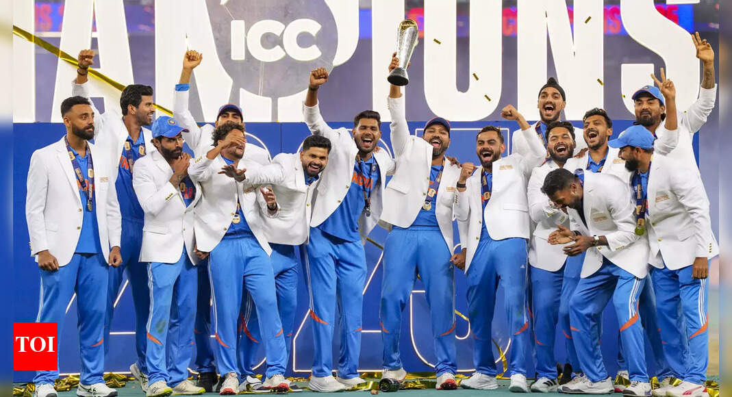 India Wins Champions Trophy, Ending 12-Year Title Drought