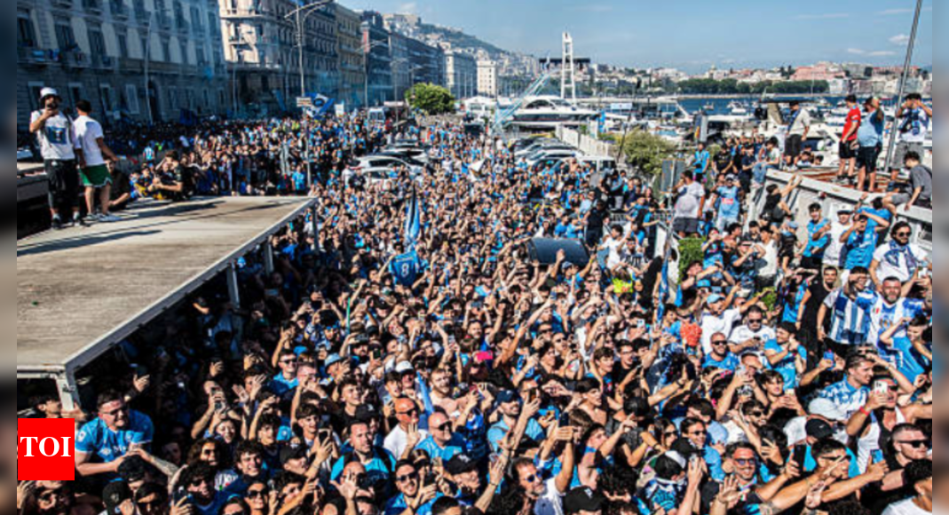 Napoli Fans Celebrate Historic Scudetto Title in City Parade