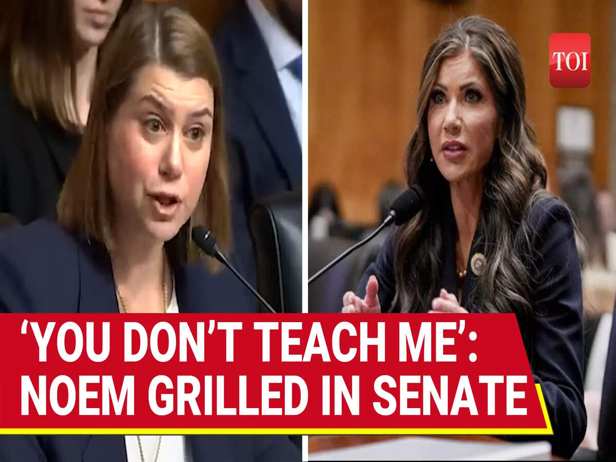 ‘Give Answer, Not Lecture’: Slotkin Fiercely Confronts Noem Over Trump's  Deportations | US Senate