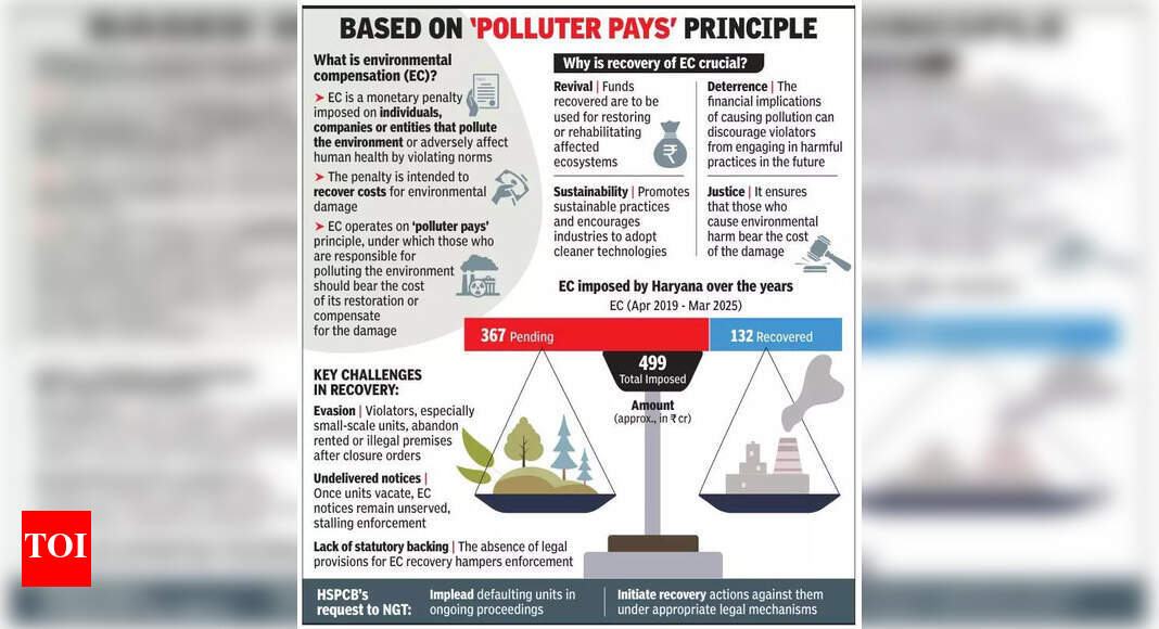 Haryana Pollution Board Struggles to Recover Environmental Penalties