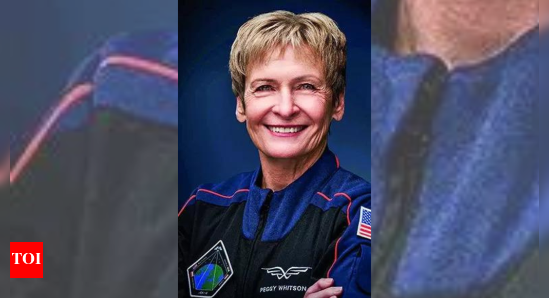 'It's an exciting time to be part of space exploration':  Peggy Whitson | India News - Times of India