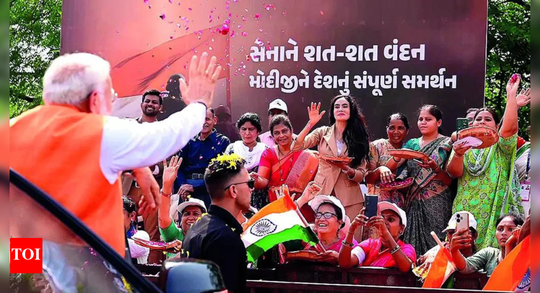 ‘Roti khao, varna meri goli to hai’: PM Modi to Pakistan | India Information – Instances of India