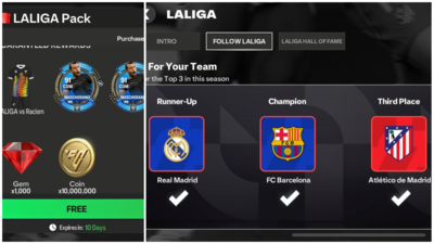 La Liga End of Season gift arrives in EA FC Mobile: Vote rewards unlocked