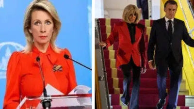 'Hand of Kremlin?': Russian official mocks Macron’s awkward moment with wife