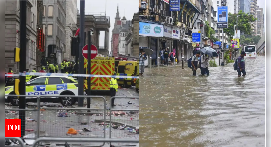 Morning news wrap: Car ploughs into crowd in Liverpool, Mumbai sees earliest southwest monsoon; and more | India News - Times of India