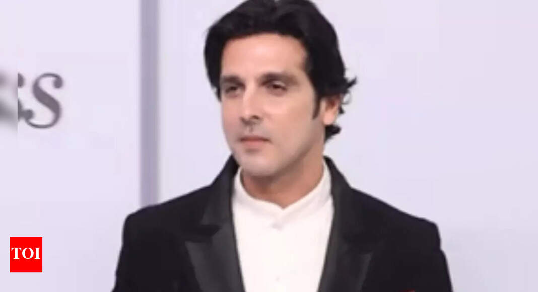 Zayed Khan Stuns in Black Suit at Mumbai Event