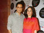 Sanjay Suri with wife