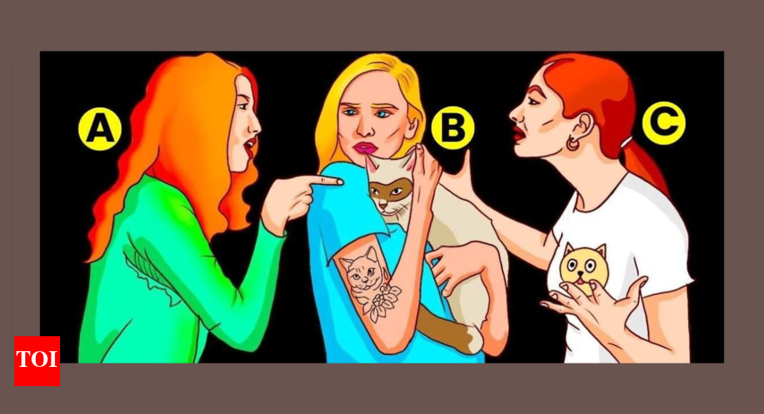 Optical Illusion: Determine the Cat's True Owner