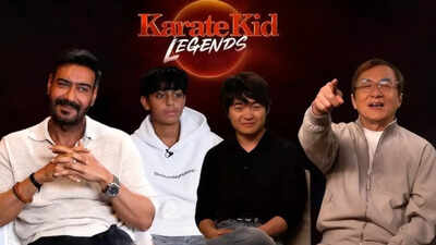 Ajay Devgn and Jackie Chan discuss action and crossover ahead of 'Karate Kid: Legends' release: 'Everybody in Bollywood knows how to dance'