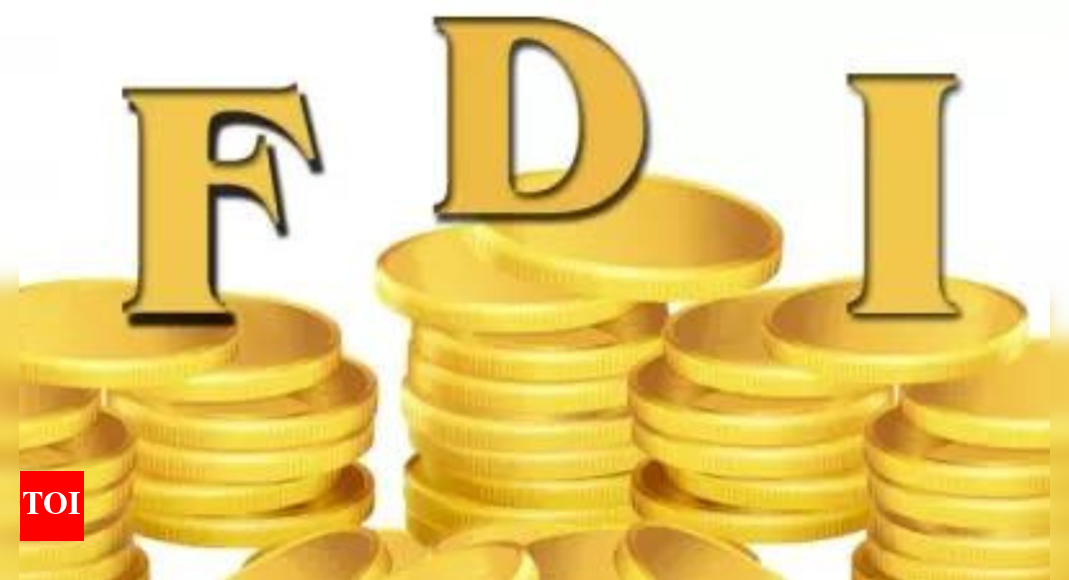 FDI slips in FY25 Q4 but annual inflows hit three-year high – Times of India