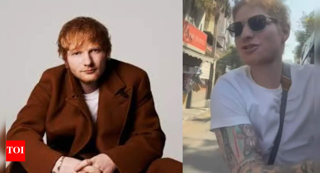 Ed Sheeran Promotes New Single 'Sapphire' in India