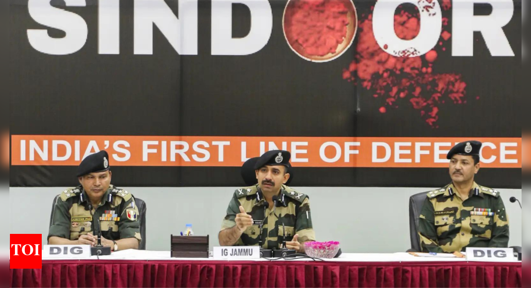 BSF destroyed 3 terror launchpads across border; Operation Sindoor’s new footage released