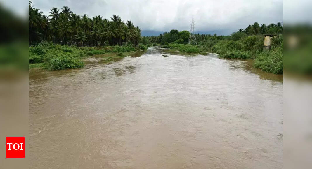 KRS Dam Water Level Rises Significantly Due to Heavy Rainfall