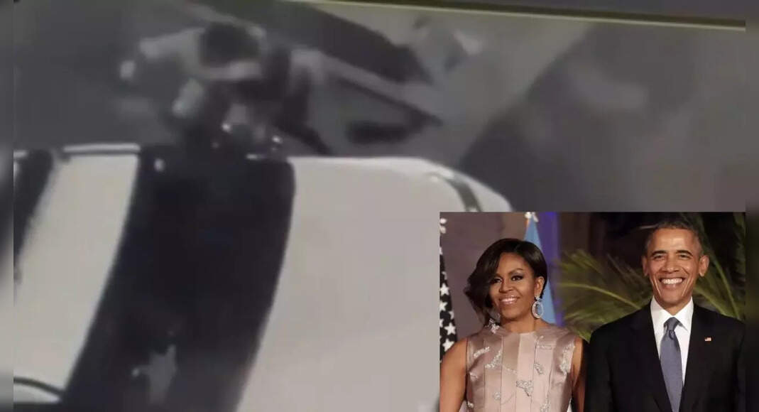 Watch: Obama’s female Secret Service staff caught in a brawl outside his house. Reason is…