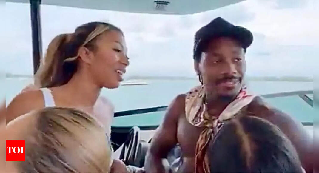NFL star Stefon Diggs’ Miami yacht video with women raises eyebrows amid Cardi B relationship talks