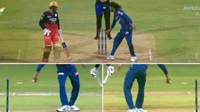  Why Jitesh Sharma was adjudged not out in LSG vs RCB despite being outside the crease?