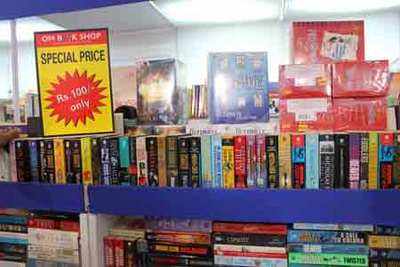 Discounts at the book fair attract young readers