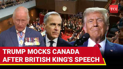 Trump Jokes About 'Free Golden Dome' For Canada, Talks Annexation After King Charles Flags 'Danger'