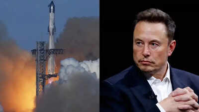 Elon Musk’s SpaceX launches Starship but loses control mid-flight within 30 minutes, crashes into Indian Ocean | Watch video
