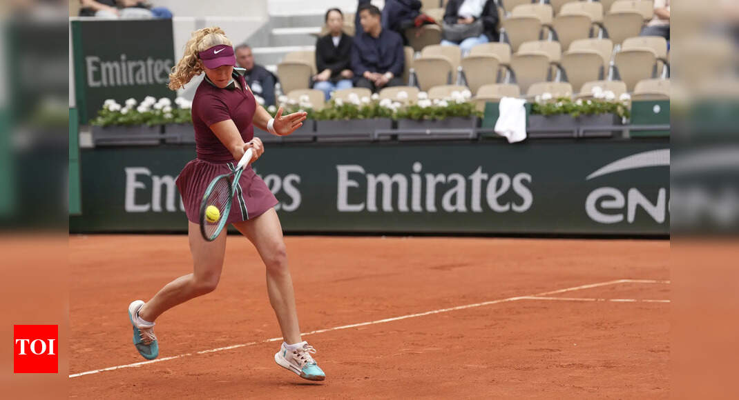 French Open 2025: Mirra Andreeva fashions win despite cold, stares
