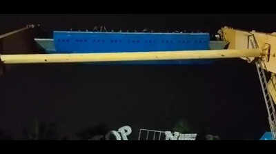 Video shows panic moments after roller coaster stops mid-air in Chennai