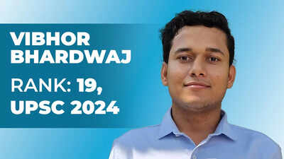 UPSC Topper Vibhor’s Journey: From AIR 743 to 19 in 2024 Using AI and Smart Strategy | – Times of India