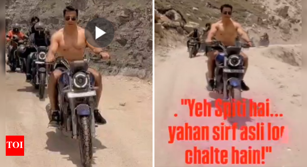 Sonu Sood Bike Video: Police Investigate, Actor Says Scripted