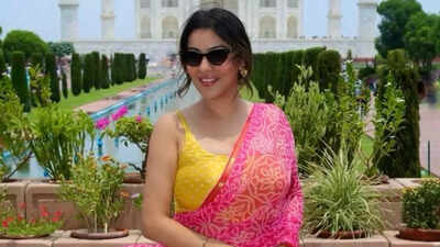 Bigg Boss fame Yamini Malhotra visits Taj Mahal, says ‘This is one of the most wonderful places that I have been to’