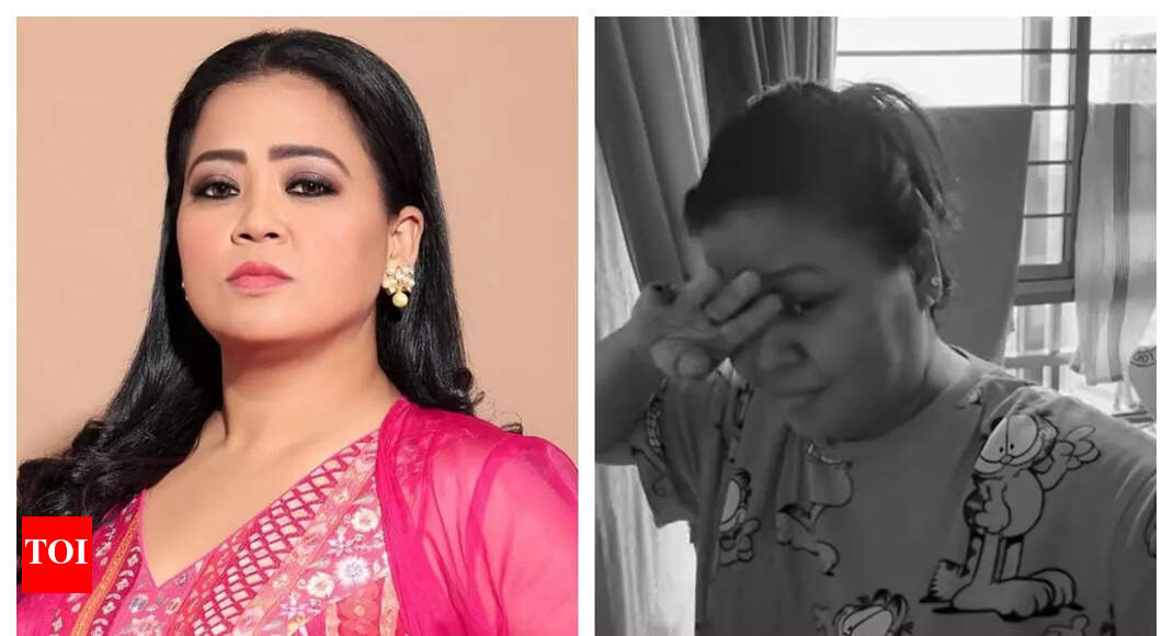 Bharti Singh breaks down in tears as she reveals being down with fever;  gets blood test done | - Times of India