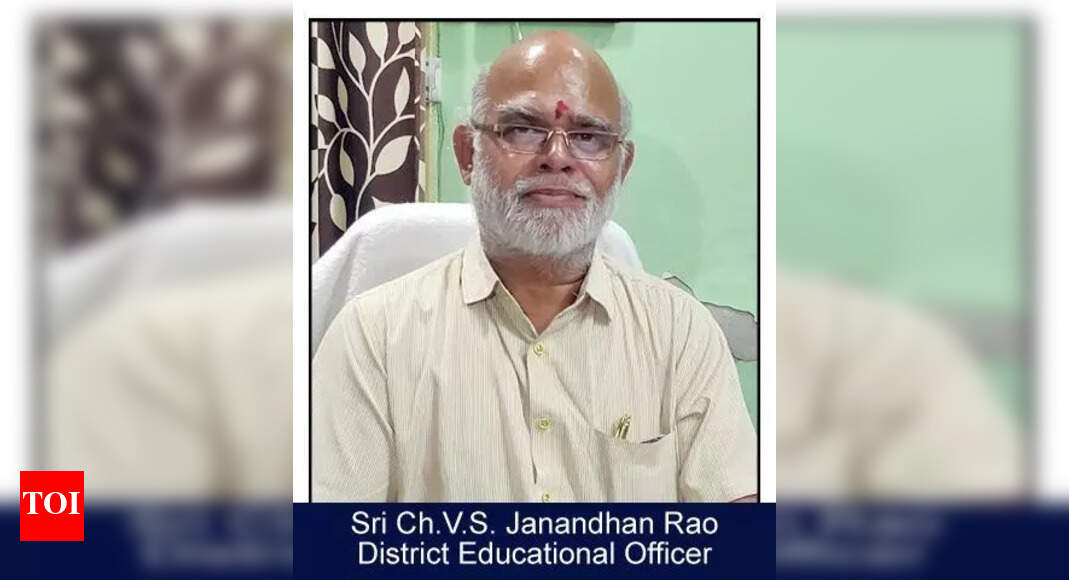 Karimnagar DEO Removed After Controversial Cooking Remarks