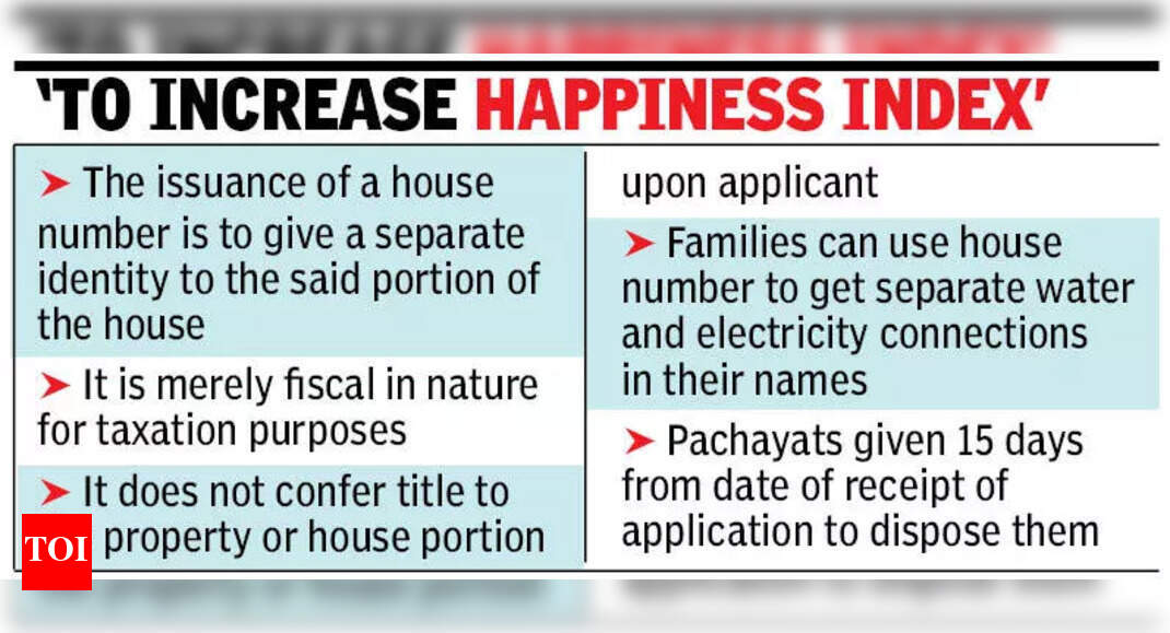 Goa Simplifies House Number Bifurcation Process