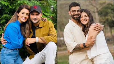 Geeta Basra calls Virat Kohli and Anushka Sharma 'Yin and Yang' as their flying kiss moment after RCB win melts hearts