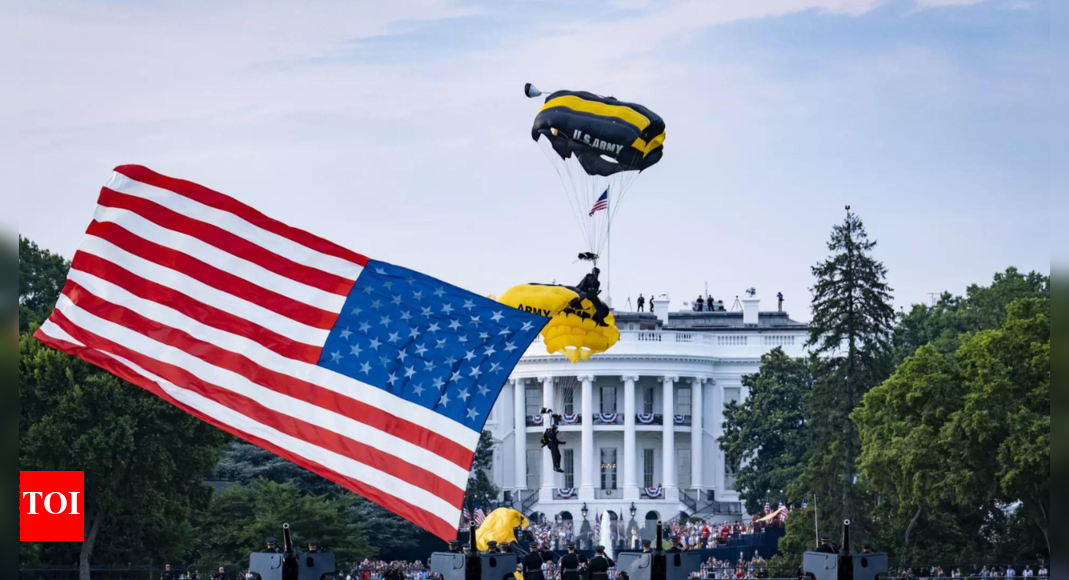Trump is getting the military parade he wanted in his first term
