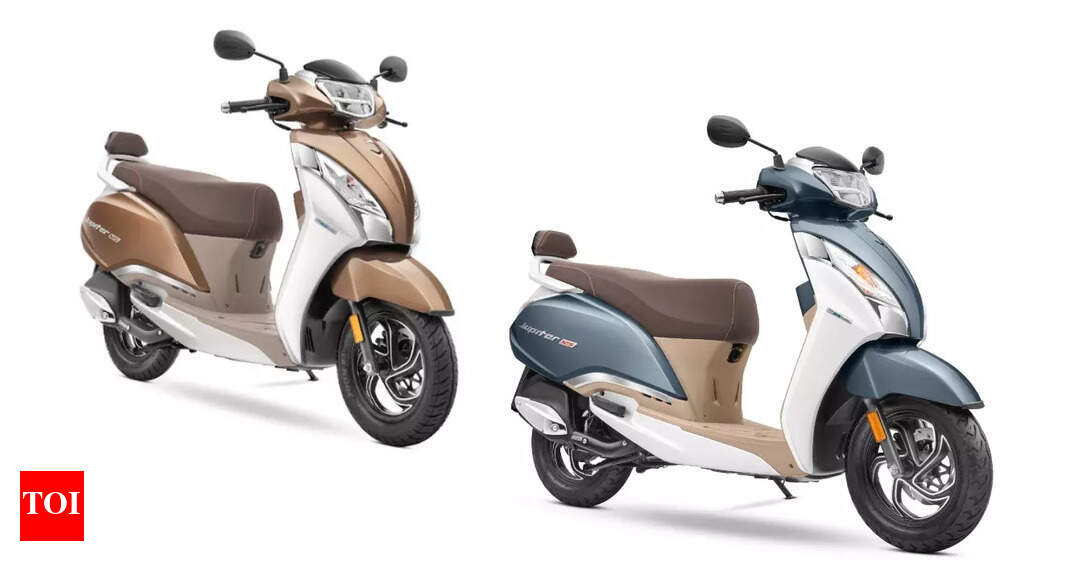 TVS Launches Jupiter 125 DT SXC Scooter