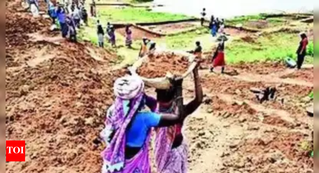 MGNREGA Workers in Haveri Await Delayed Wages
