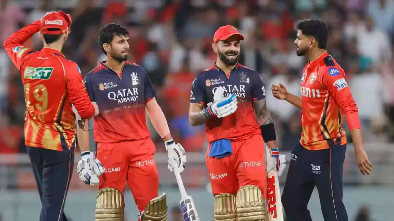 What happens if Punjab Kings and Royal Challengers Bengaluru Qualifier 1 gets washed out in Mullanpur?