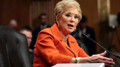 Linda McMahon urges colleges to align with Trump administration to maintain federal funding – Times of India