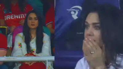 From smile to shock: Preity Zinta's reaction goes viral as Punjab Kings collapse vs RCB