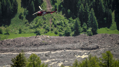 Switzerland monitoring for flood risk after huge glacier collapse