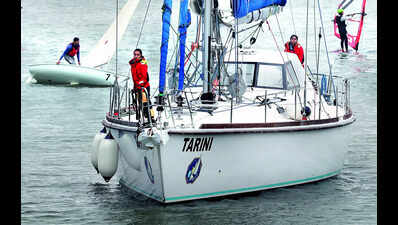 Battling waves and time, Dilna & Roopa 1st Indian duo to sail into record books
