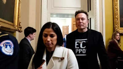 Katie Miller posts 'DOGE is like Buddhism' as she follows Elon Musk amid strange 'throuple' rumor