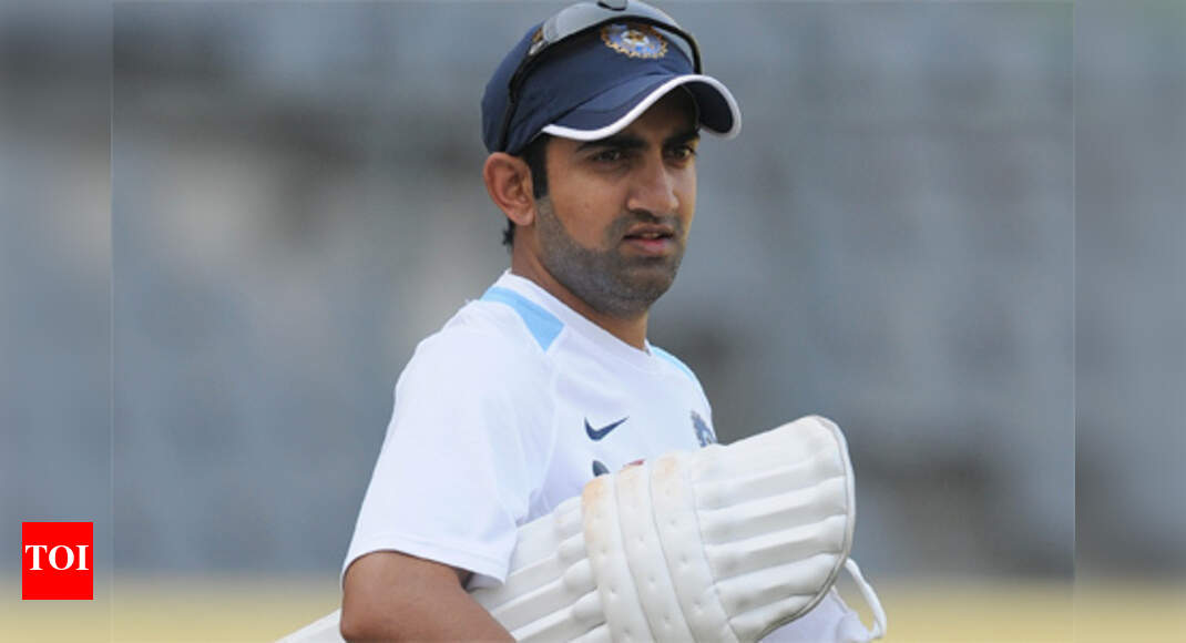 Gautam Gambhir need not feel left out: Rahul Dravid | New ...